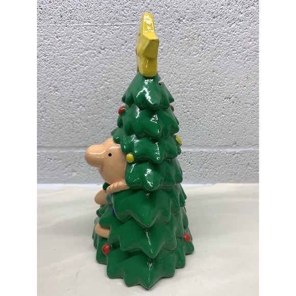 Vintage 9” Ziggy 1981 Ceramic Christmas Tree piggy bank Universal Press Syn. - Picture 2 of 9